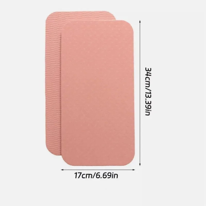 2Pcs Yoga Exercise Workout Knee Pad Cushion Portable Non-slip Gym Mat Pad for Elbow Leg Arm Balance Exercise Pilates Accessories
