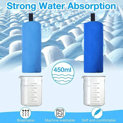 Microfiber Quick Dry Towel | Sandproof Lightweight for Beach Swim Yoga | Gym Travel Sports Accessories | Compact Portable