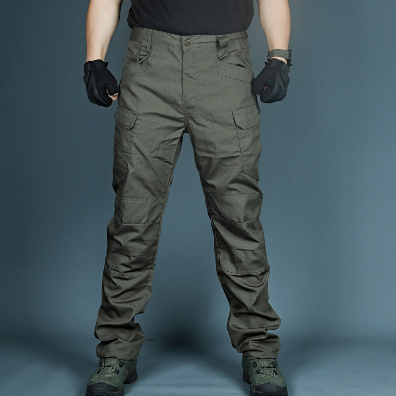 SwiftCart Men's Durable Multi-Pocket Tactical Work Pants
