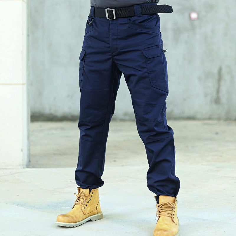 SwiftCart Men's Durable Multi-Pocket Tactical Work Pants