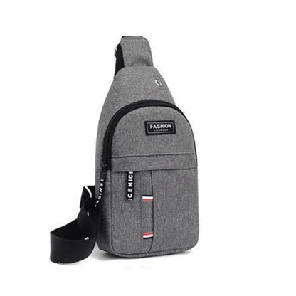 Lady adjustable chest pocket outdoor mountain bike single-shoulder diagonal cross Oxford fabric chest pocket