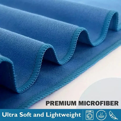 Microfiber Quick Dry Towel | Sandproof Lightweight for Beach Swim Yoga | Gym Travel Sports Accessories | Compact Portable