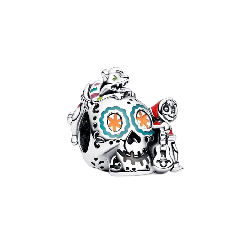 New 925 sterling silver high gloss memorial birthstone necklace beads suitable for bracelet beads female birthday gift