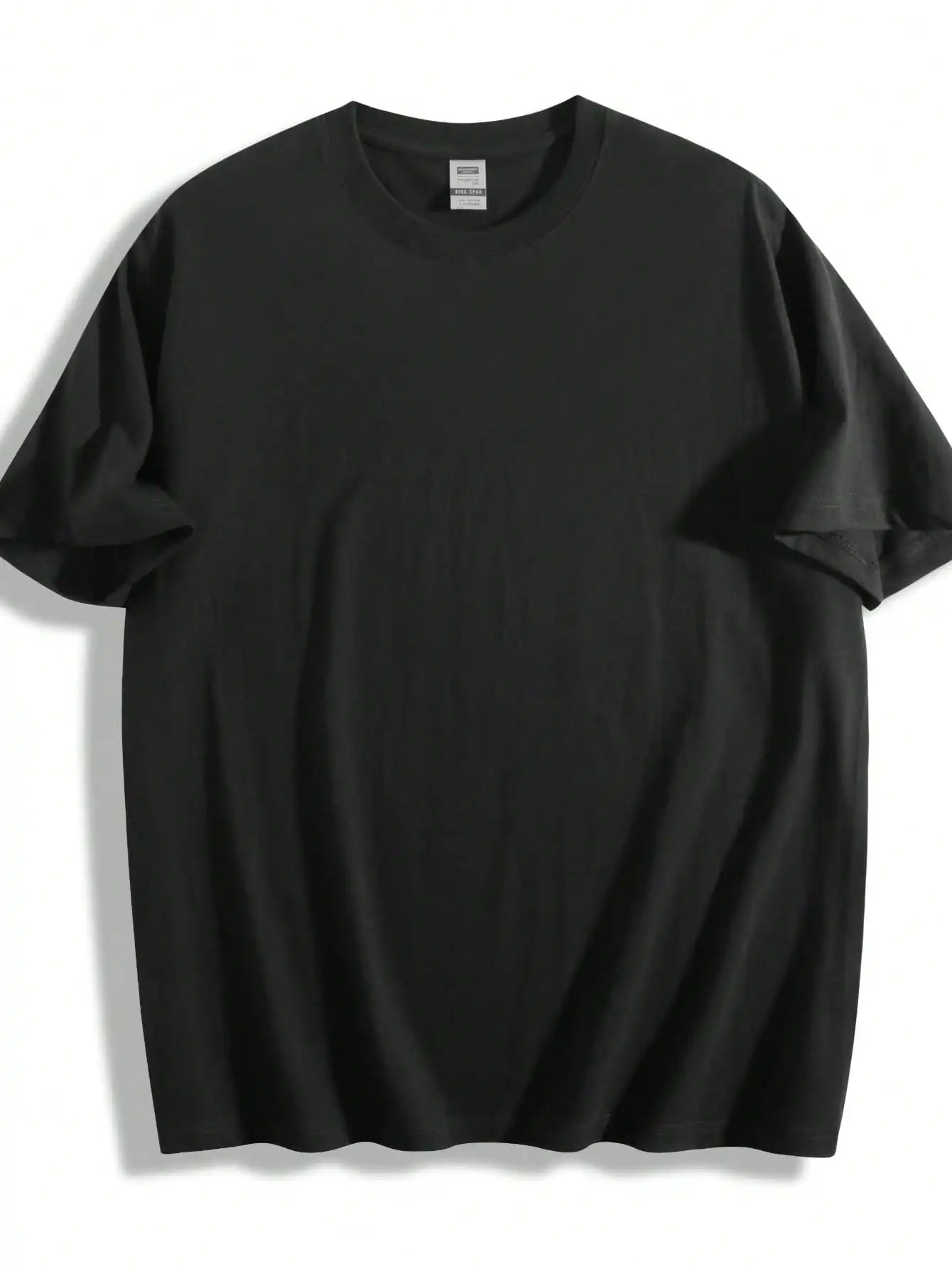 Plus Size Top Gun Academy Class of'86 Pattern Black Short Sleeve T-Shirt Suitable for Outdoor Leisure Wear in Summer