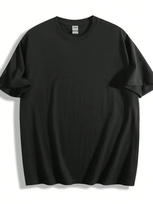 Plus Size Top Gun Academy Class of'86 Pattern Black Short Sleeve T-Shirt Suitable for Outdoor Leisure Wear in Summer