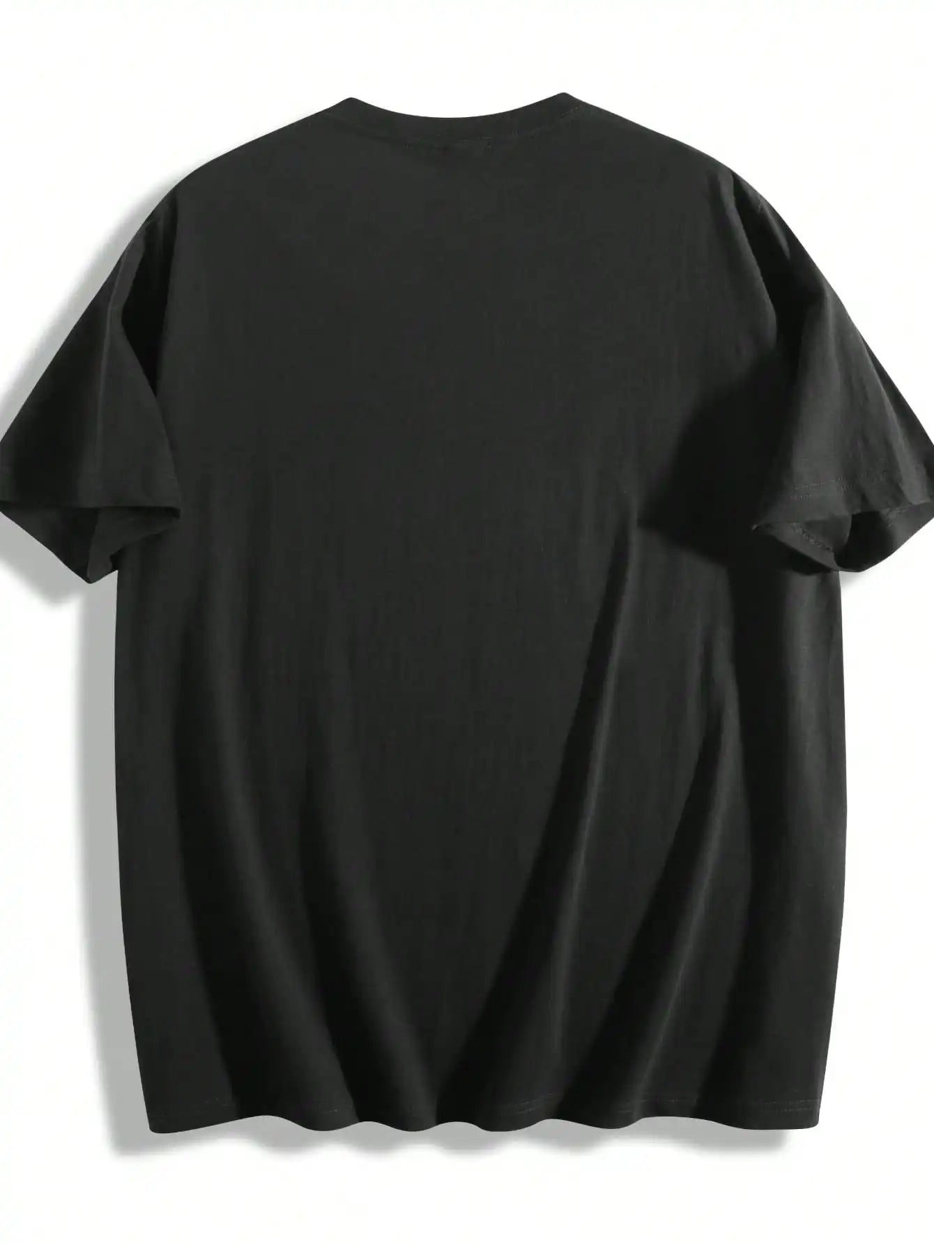Plus Size Top Gun Academy Class of'86 Pattern Black Short Sleeve T-Shirt Suitable for Outdoor Leisure Wear in Summer