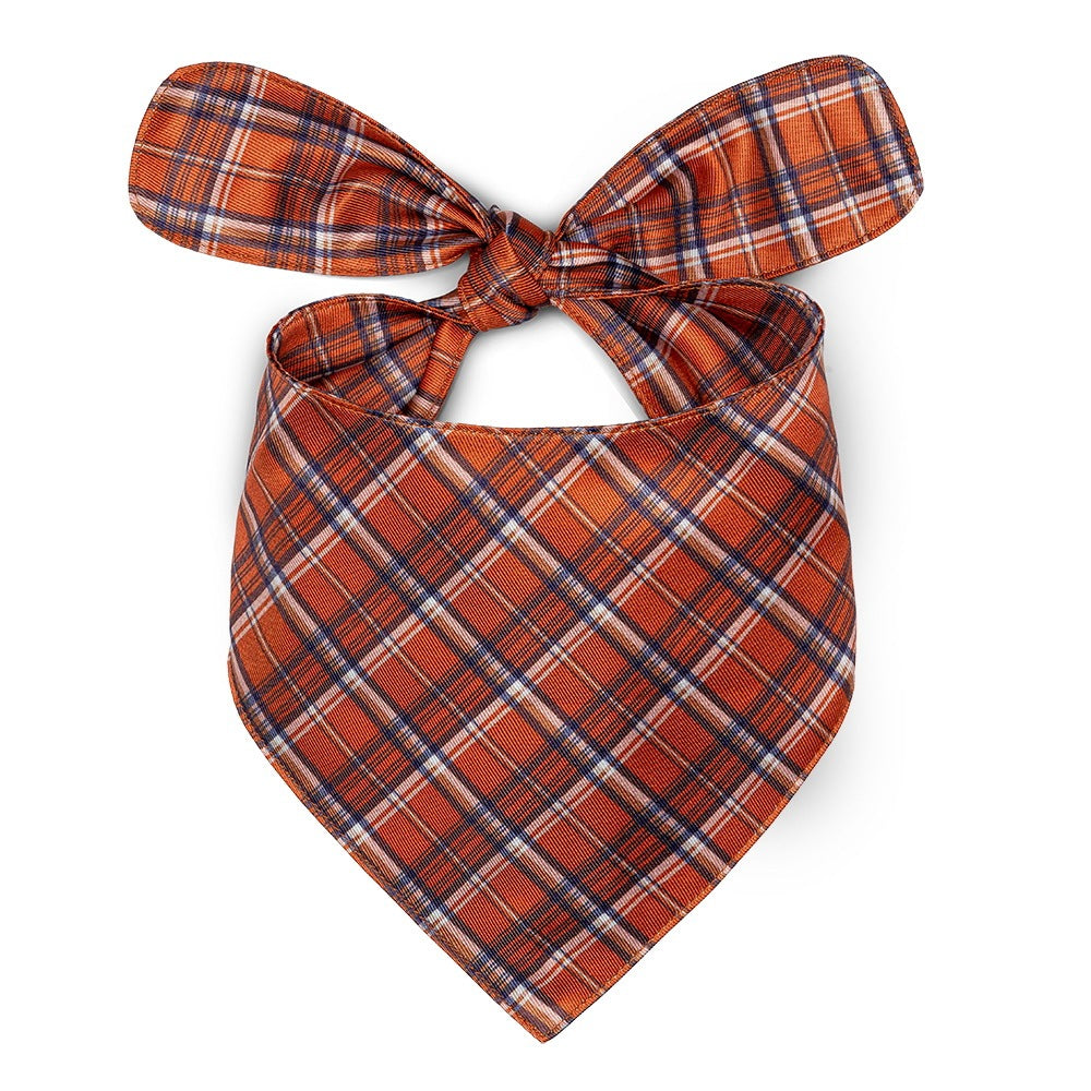 Pet Dog Striped Design Saliva Towel