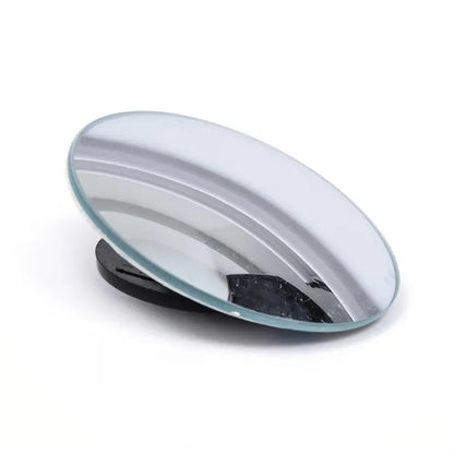 360° Adjustable Car Blind Spot Mirror – Wide Angle Round Convex Rearview Auxiliary Mirror for Reverse & Side Viewing