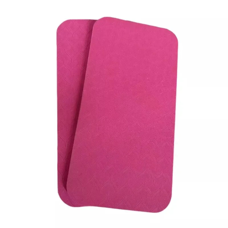 2Pcs Yoga Exercise Workout Knee Pad Cushion Portable Non-slip Gym Mat Pad for Elbow Leg Arm Balance Exercise Pilates Accessories