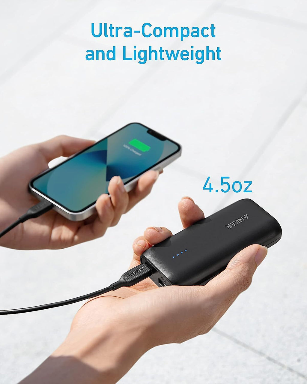 Anker 321 Power Bank Dual USB   Mini‑USB   USB‑C High-Capacity 5 V