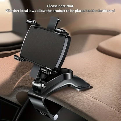 Universal Car Phone Holder Car Support Multi-Functional Dashboard For iPhone Samsung GPS Bracket 180 Degree Rotation Accessorie