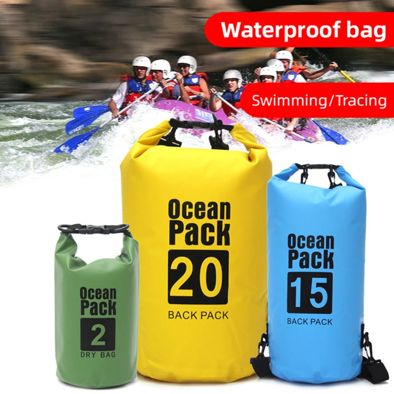 30L 20L 15L 10L 5L Waterproof Bags Swimming Sports Bags Backpack Drifting Gym Dry Bag Rafting Surfing Beach Accessories XA391Q