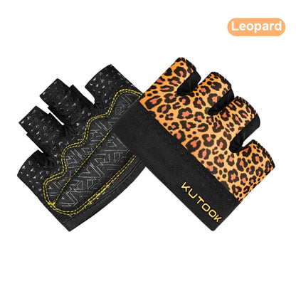 KUTOOK Sport Fitness Gloves for Training Weightlifting Workout Partial Durable Gloves with Cushion for Exercise Gym Accessories