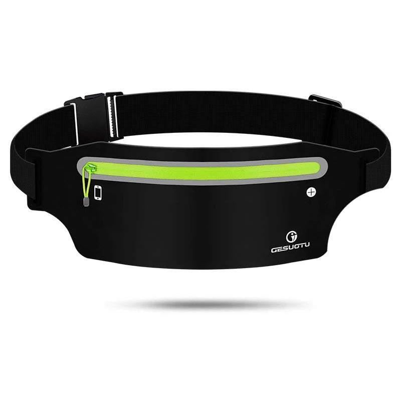 Running Belt Waist Bag Sports Fanny Pack Women Men Waterproof Gym Phone Pouch Banana Bags Run Accessories