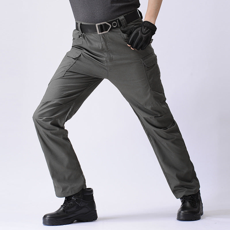 SwiftCart Men's Durable Multi-Pocket Tactical Work Pants