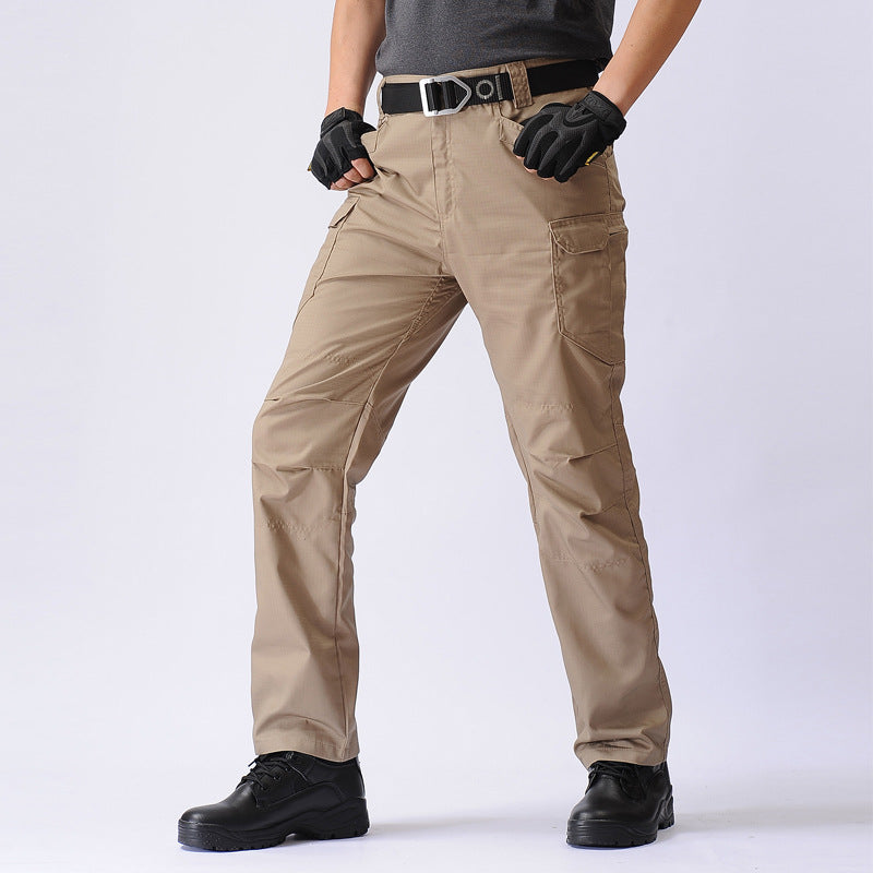 SwiftCart Men's Durable Multi-Pocket Tactical Work Pants