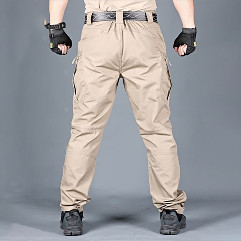 SwiftCart Men's Durable Multi-Pocket Tactical Work Pants
