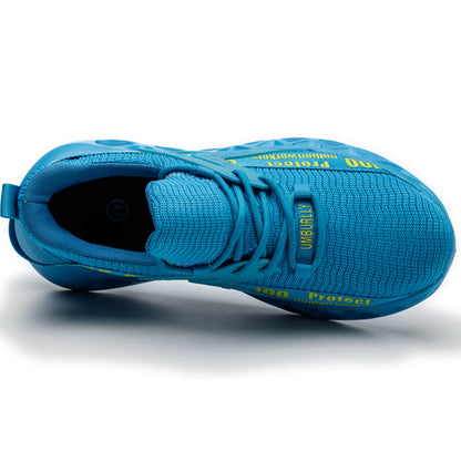 SwiftCart Steel Toe Stylish Work Sneakers